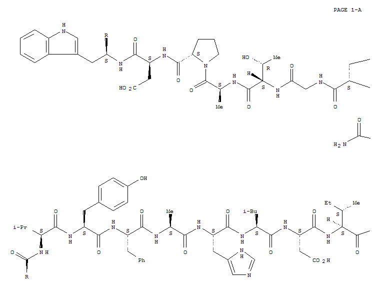 Molecular Structure of 151308-49-5 (L-Tryptophan,glycyl-L-asparaginyl-L-tryptophyl-L-histidylglycyl-L-threonyl-L-alanyl-L-prolyl-L-a-aspartyl-L-tryptophyl-L-valyl-L-tyrosyl-L-phenylalanyl-L-alanyl-L-histidyl-L-leucyl-L-a-aspartyl-L-isoleucyl-L-isoleucyl-(9CI))