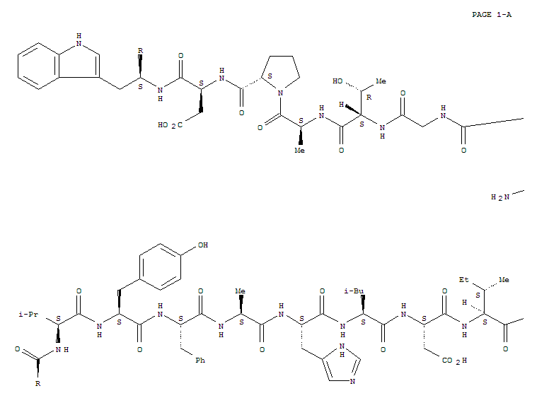 Molecular Structure of 151308-67-7 (L-Tryptophan,glycyl-L-asparaginyl-L-tryptophyl-L-lysylglycyl-L-threonyl-L-alanyl-L-prolyl-L-a-aspartyl-L-tryptophyl-L-valyl-L-tyrosyl-L-phenylalanyl-L-alanyl-L-histidyl-L-leucyl-L-a-aspartyl-L-isoleucyl-L-isoleucyl-(9CI))