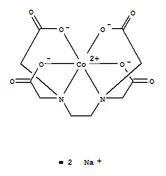 Cobaltate(2-),[[N,N'-1,2-ethanediylbis[N-[(carboxy-kO)methyl]glycinato-kN,kO]](4-)]-, sodium (1:2), (OC-6-21)-(15137-09-4)