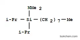 Molecular Structure of 151613-25-1 (N-OCTYLDIISOPROPYL DIMETHYL AMINO SILANE)