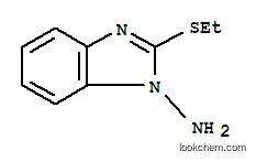 2-Ethylsulfanylbenzimidazol-1-amine