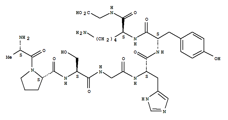 L-Alanyl-L-prolyl-L-serylglycyl-L-histidyl-L-tyrosyl-L-lysylglycine