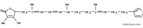 Molecular Structure of 152340-15-3 (2(5H)-Furanone,5-[(2E,4E,9E)-12-(3-furanyl)-2,6,9-trimethyl-2,4,9-dodecatrien-1-yl]-4-hydroxy-3-methyl-)