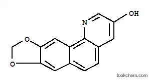 Molecular Structure of 152406-73-0 ([1,3]Dioxolo[4,5]benzo[1,2-h]quinolin-3-ol)