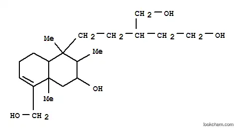 1,4-Butanediol,2-[2-[1,2,3,4,4a,7,8,8a-octahydro-3-hydroxy-5-(hydroxymethyl)-1,2,4a-trimethyl-1-naphthalenyl]ethyl]-(9CI)