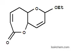 Molecular Structure of 152843-33-9 (6H-Pyrano[3,2-b]oxepin-6-one,2-ethoxy-2,4a,9,9a-tetrahydro-,[2S-(2alpha,4aalpha,9aalpha)]-(9CI))