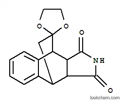 Molecular Structure of 15317-22-3 (Spiro[1,3-dioxolane-2,10'-[4,9]ethano[1H]benz[f]isoindole]-1',3'(2'H)-dione,3'a,4',9',9'a-tetrahydro-)