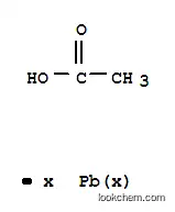 Molecular Structure of 15347-57-6 (lead acetate)