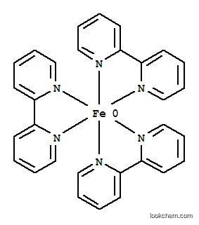 Molecular Structure of 15388-61-1 (Iron,tris(2,2'-bipyridine-kN1,kN1')-, (OC-6-11)-)