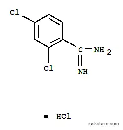 Molecular Structure of 154505-50-7 (2,4-DICHLORO-BENZAMIDINE HCL)