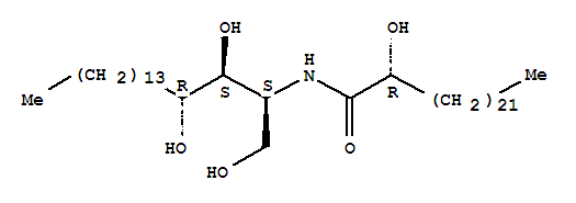 2-(2'-Hydroxytetracosaylami)-
octadecane-1,3,4-triol