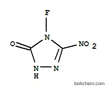Molecular Structure of 155051-77-7 (3H-1,2,4-Triazol-3-one,4-fluoro-2,4-dihydro-5-nitro-(9CI))