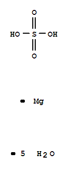 Pentahydrite(Mg(SO4).5H2O) (9CI)