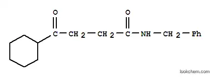 Molecular Structure of 15563-25-4 (N-benzyl-4-cyclohexyl-4-oxobutanamide)