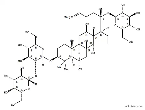 Molecular Structure of 156009-80-2 (vina-ginsenoside R4)