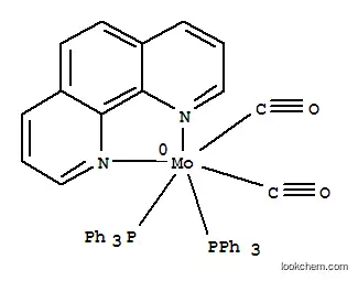 Molecular Structure of 15653-12-0 (Molybdenum,dicarbonyl(1,10-phenanthroline-N1,N10)bis(triphenylphosphine)- (9CI))