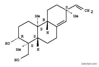Molecular Structure of 156551-07-4 (1-Phenanthrenemethanol,7-ethenyl-1,2,3,4,4a,4b,5,6,7,9,10,10a-dodecahydro-2-hydroxy-1,4a,7-trimethyl-,(1S,2R,4aS,4bR,7S,10aS)-)