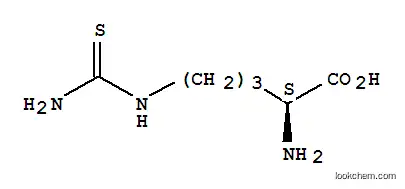 Molecular Structure of 156719-37-8 (L-THIOCITRULLINE)