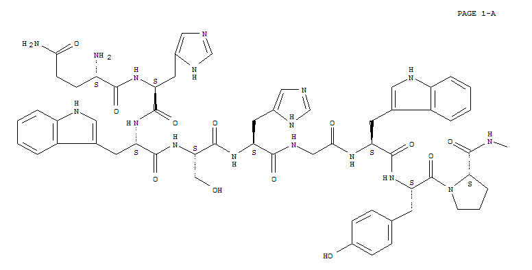 Molecular Structure of 156821-01-1 (Luteinizinghormone-releasing factor (Haplochromis burtoni) (9CI))