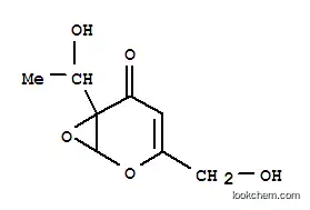 Molecular Structure of 157207-53-9 (2,7-Dioxabicyclo[4.1.0]hept-3-en-5-one,6-(1-hydroxyethyl)-3-(hydroxymethyl)- (9CI))