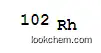 Molecular Structure of 15765-82-9 ((~102~Rh)rhodium)