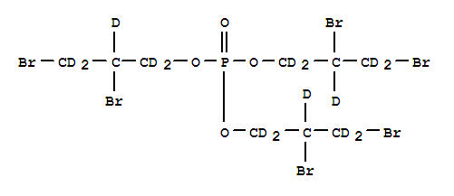 157801-77-9,1-Propan-1,1,2,3,3-d5-ol,2,3-dibromo-, phosphate (3:1) (9CI),