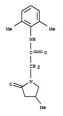 157928-99-9,N-(2,6-dimethylphenyl)-2-(4-methyl-2-oxopyrrolidin-1-yl)acetamide,