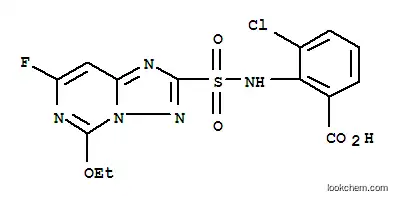 3-Chloro-2-[[(5-ethoxy-7-fluoro[1,2,4]triazolo[1,5-c]pyrimidin-2-yl)sulfonyl]amino]benzoic acid