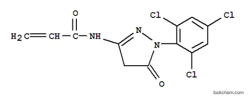 Molecular Structure of 15957-48-9 (1-(2,4,6-Trichlorophenyl)-3-propeneamido-5-pyrazolone)