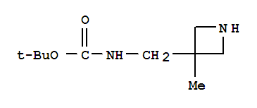 tert-butyl N-[(3-methylazetidin-3-yl)methyl]carbamate