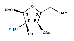 Methyl-2-C-(trifluoromethyl)-alpha-D-ribofuranoside-3,5-diacetate