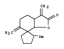 160262-54-4,Spiro[benzofuran-7(4H),1'-cyclopentan]-2(3H)-one,tetrahydro-2'-methyl-3,6-bis(methylene)-, (1'R,2'S,3aR,7aS)- (9CI),Spiro[benzofuran-7(4H),1'-cyclopentan]-2(3H)-one,tetrahydro-2'-methyl-3,6-bis(methylene)-, [3aR-[3aa,7b(S*),7aa]]-;(+)-Spirodilatanolide A; Spirodilatanolide A