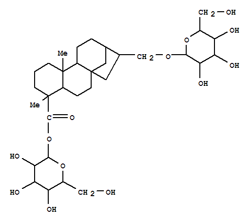 160262-62-4,Kauran-18-oic acid,17-(b-D-glucopyranosyloxy)-, b-D-glucopyranosyl ester, (4a,16a)- (9CI),InulosideB