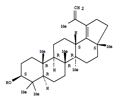 Molecular Structure of 160791-19-5 (Lupa-18,20(29)-dien-3-ol,(3b)- (9CI))