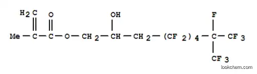 Molecular Structure of 16083-81-1 (3-(Perfluoro-5-methylhexyl)-2-hydroxypropyl methacrylate)