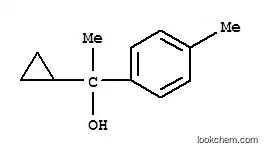 Molecular Structure of 16145-97-4 (Benzenemethanol, a-cyclopropyl-a,4-dimethyl-)