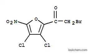 Molecular Structure of 162050-09-1 (2-bromo-1-(3,4-dichloro-5-nitrofuran-2-yl)ethanone)