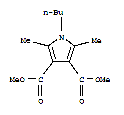 162151-93-1,dimethyl 1-butyl-2,5-dimethyl-1H-pyrrole-3,4-dicarboxylate,1H-Pyrrole-3,4-dicarboxylicacid, 1-butyl-2,5-dimethyl-, dimethyl ester (9CI)