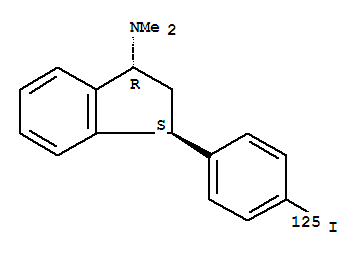 163076-45-7,N,N-dimethyl-3-(4'-iodophenyl)-1-indanamine,1-Indanamine,N,N-dimethyl-3-(4-iodophenyl);trans-Dipi;N,N-Dimethyl-3-(4'-iodophenyl)-1-indanamine;
