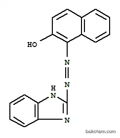 Molecular Structure of 163184-63-2 (2-Naphthalenol,1-[2-(1H-benzimidazol-2-yl)diazenyl]-)