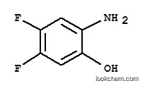 Molecular Structure of 163734-01-8 (Phenol, 2-amino-4,5-difluoro- (9CI))