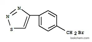 Molecular Structure of 163798-92-3 (4-[4-(BROMOMETHYL)PHENYL]-1,2,3-THIADIAZOLE)