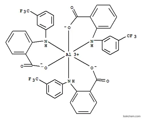 Molecular Structure of 16449-54-0 (aluminum flufenamate)