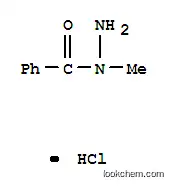 Molecular Structure of 1660-25-9 (Benzoic acid 1-methylhydrazide hydrochloride)