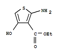 3-Thiophenecarboxylicacid, 2-amino-4-hydroxy-, ethyl ester cas  16694-23-8