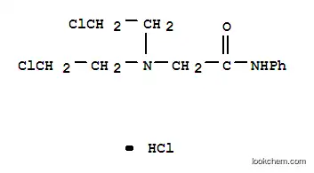 Molecular Structure of 16695-68-4 (N~2~,N~2~-bis(2-chloroethyl)-N-phenylglycinamide)