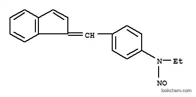 Molecular Structure of 16699-37-9 (N-ethyl-4-(1H-inden-1-ylidenemethyl)-N-nitrosoaniline)