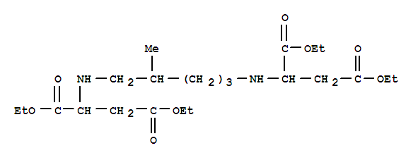 diethyl 2-[[5-[(3-ethoxy-1-ethoxycarbonyl-3-oxo-propyl)amino]-4-methyl-pentyl]amino]butanedioate