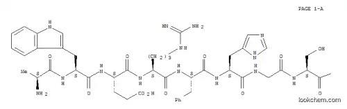 Molecular Structure of 168570-42-1 (L-Tryptophanamide,L-alanyl-L-tryptophyl-L-a-glutamyl-L-arginyl-L-phenylalanyl-L-histidylglycyl-L-seryl- (9CI))