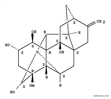 Molecular Structure of 169626-11-3 (Hetisan-1,2,9,19-tetrol,(1b,2a,19S)- (9CI))